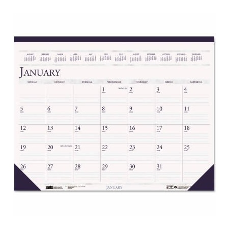 House Of Doolittle House of Doolittle 100% Recycled Academic Desk Pad Calendar, 14-Month, 22 x 17, 2021-2022 155HD